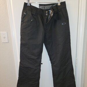 Women's Oakley black XS ski / snow pants